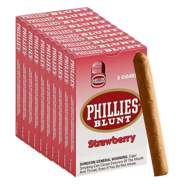Phillies Blunt Cigars – Premium Smooth Cigar Blunts Classic Mild Tobacco
