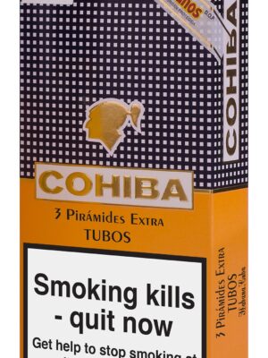 Cohiba Pirámides Extra Tubos – Premium Cuban Cigar Authentic Habanos Pyramid Tube Cigars