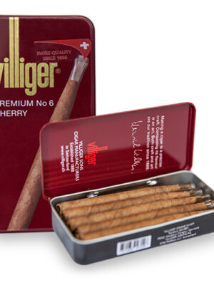 Villiger Premium Cherry Filtered Cigarillos | Smooth Sweet Cherry Flavoured Cigarillos