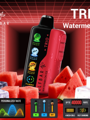 Elf Bar Trio Series 40K Puffs Disposable Vape – Adjustable Nicotine, Sweetness & Ice Control | Buy in UAE