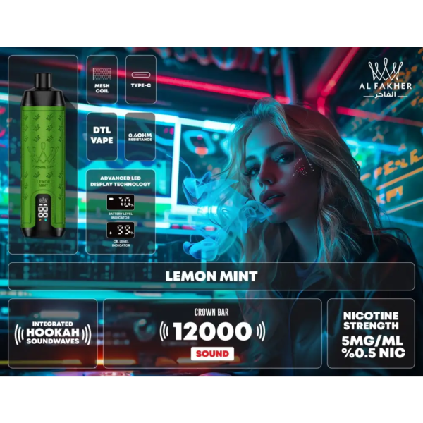 AL FAKHER 12000 PUFFS DISPOSABLE VAPE