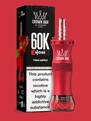 Al Fakher Crown Bar 60K Puffs Disposable Vape – Max Puffs Shisha Vape | Premium Hookah Vape UAE