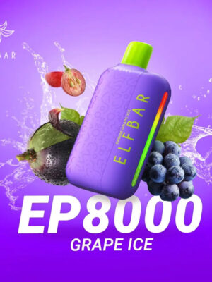 Elf Bar EP8000 Disposable Vape – 8000 Puffs Smooth Flavor Long Lasting Vape | Buy in UAE