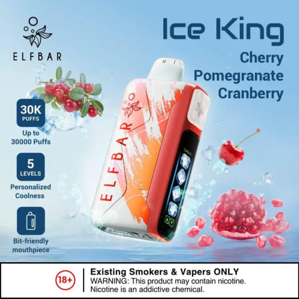 Elfbar Ice King 30000 Puffs - Available Flavors