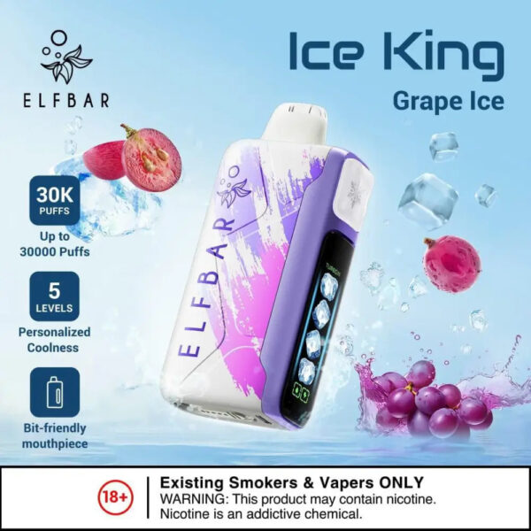 Elfbar Ice King 30000 Puffs - Available Flavors