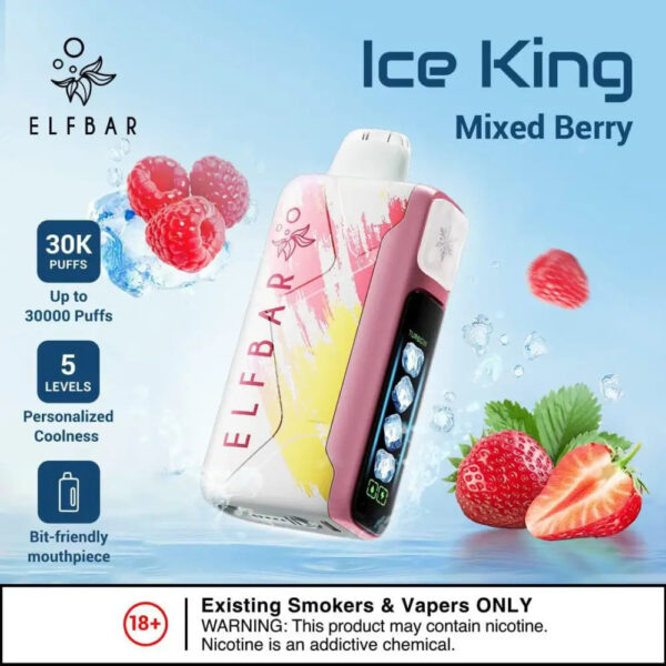 Elfbar Ice King 30000 Puffs - Available Flavors