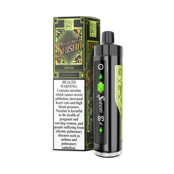 POD SALT SHISHA 8000 PUFFS DISPOSABLE VAPE