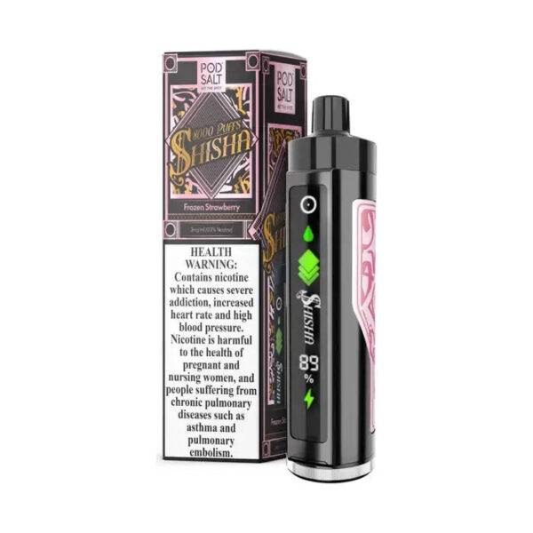 POD SALT SHISHA 8000 PUFFS DISPOSABLE VAPE