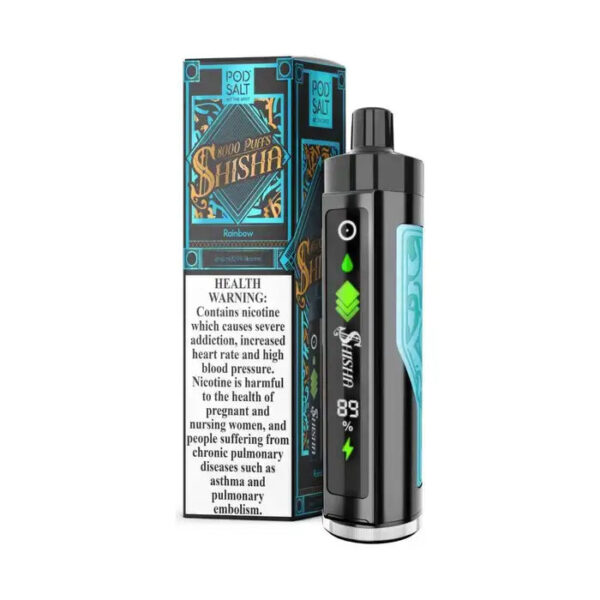 POD SALT SHISHA 8000 PUFFS DISPOSABLE VAPE