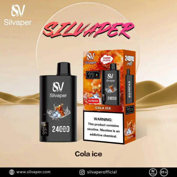 SILVAPER 24K DISPOSABLE VAPE